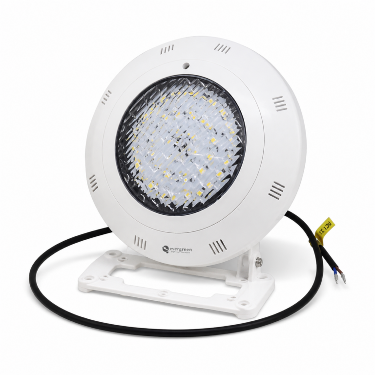 20W Surface Type LED Pool Lamp Fitting three-quarter side studio product photo on white background