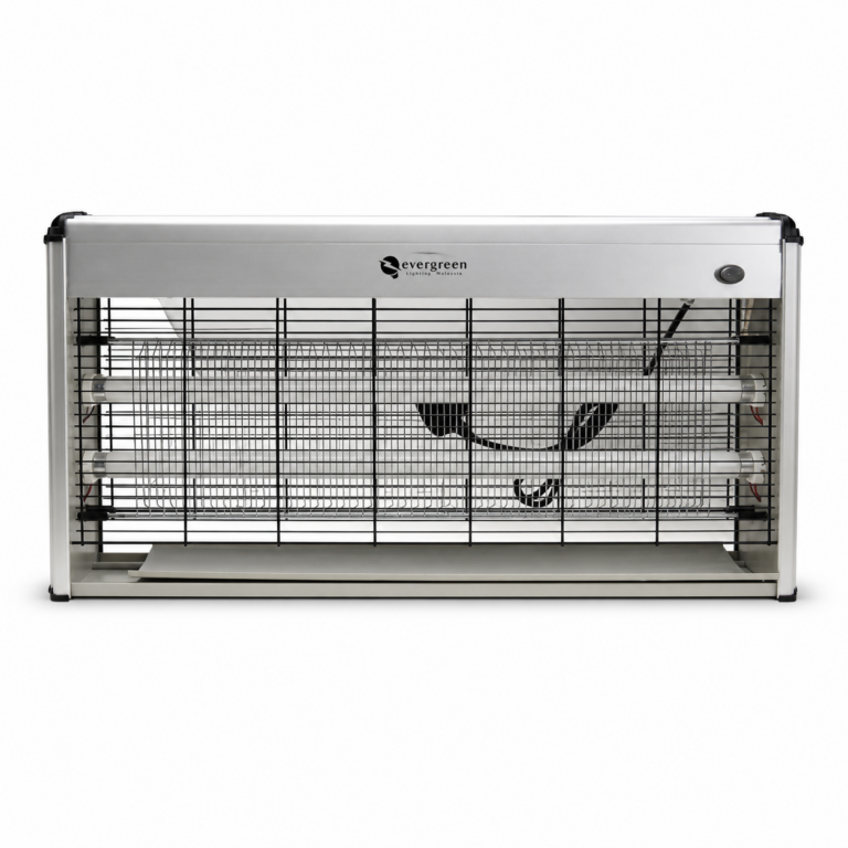 2ft Gray Insect Killer Machine front-facing studio product photo on white background
