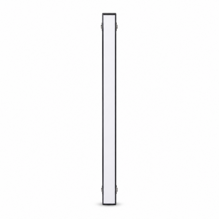 4ft 36W Linear Tubelight Fitting with Milky Diffuser front-facing studio product photo on white background