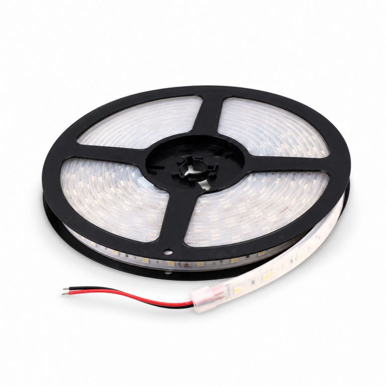 Daylight LED Strip Light three-quarter side studio product photo on white background