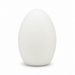 Egg Shaped Rechargeable RGB LED Table Deco Light front-facing studio product photo on white background