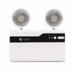 Evergreen Emergency LED Two Spot Light 2x10W front-facing studio product photo on white background