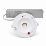 Emergency LED UFO Light front-facing studio product photo on white background