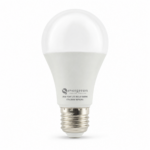 Evergreen A60 LED Bulb front-facing studio product photo on white background