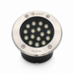Inground Fitting LED High Power front-facing studio product photo on white background