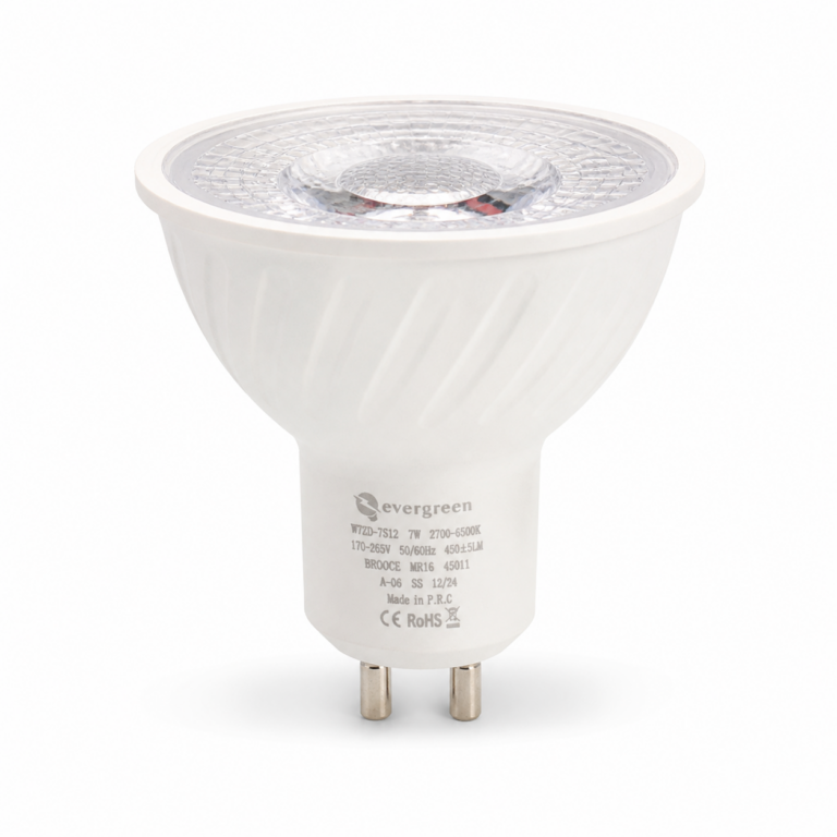 LED Spot Bulb front-facing studio product photo on white background